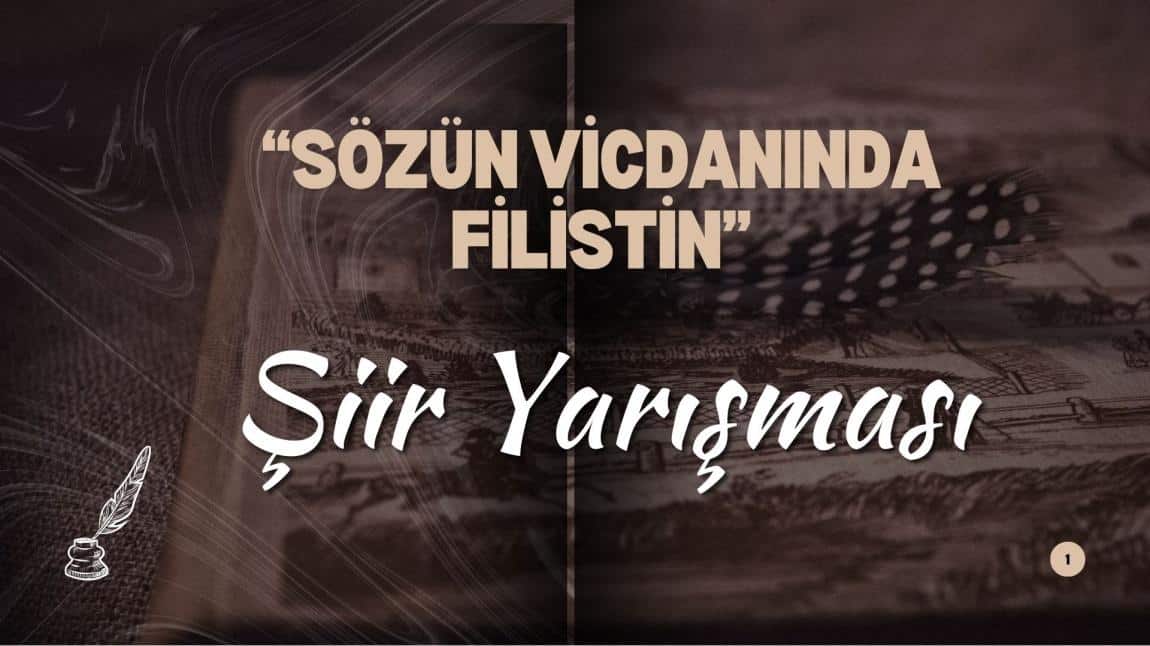 Okulumuz Öğrencisi Şiir Yarışmasında Birinci Oldu.